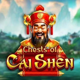 Chests of Cai Shen game by Pragmatic Play – logo hosted on Billionaire Casino