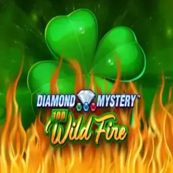 Diamond Mystery 100 Wild Fire slot icon by Greentube, available at Billionaire Casino