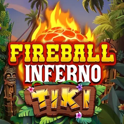 Fireball Inferno Tiki logo by NetEnt at Billionaire Casino
