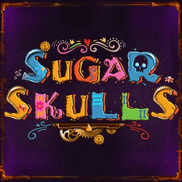 Slots logo of Sugar Skulls from Booming Games at Billionaire Casino